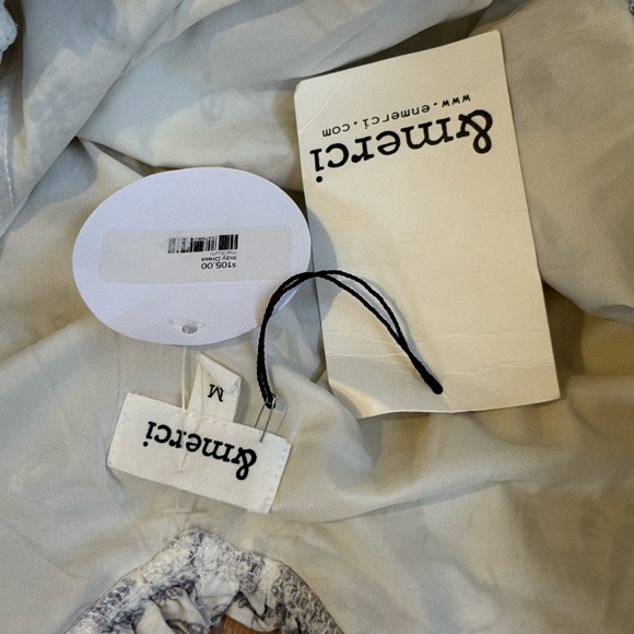 Floral Ruffle White Dress - Picture 5 of 5